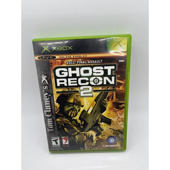 Ghost Recon 2 (Original Xbox) Black Label CIB COMPLETE & TESTED - Picture 1 of 9